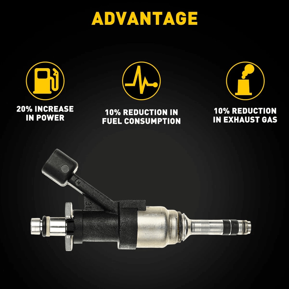 Premium Fuel Injector Set Fuel Injectors GM Trucks Leak Tested Nozzles Direct Replacement Efficient 4