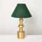 Hearth And Hand Vintage Brass With Green Shade Table Lamp Magnolia Inspired Nightstand Lamp 0