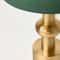 Hearth And Hand Vintage Brass With Green Shade Table Lamp Magnolia Inspired Nightstand Lamp 1