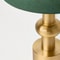 Hearth And Hand Vintage Brass With Green Shade Table Lamp Magnolia Inspired Nightstand Lamp 1
