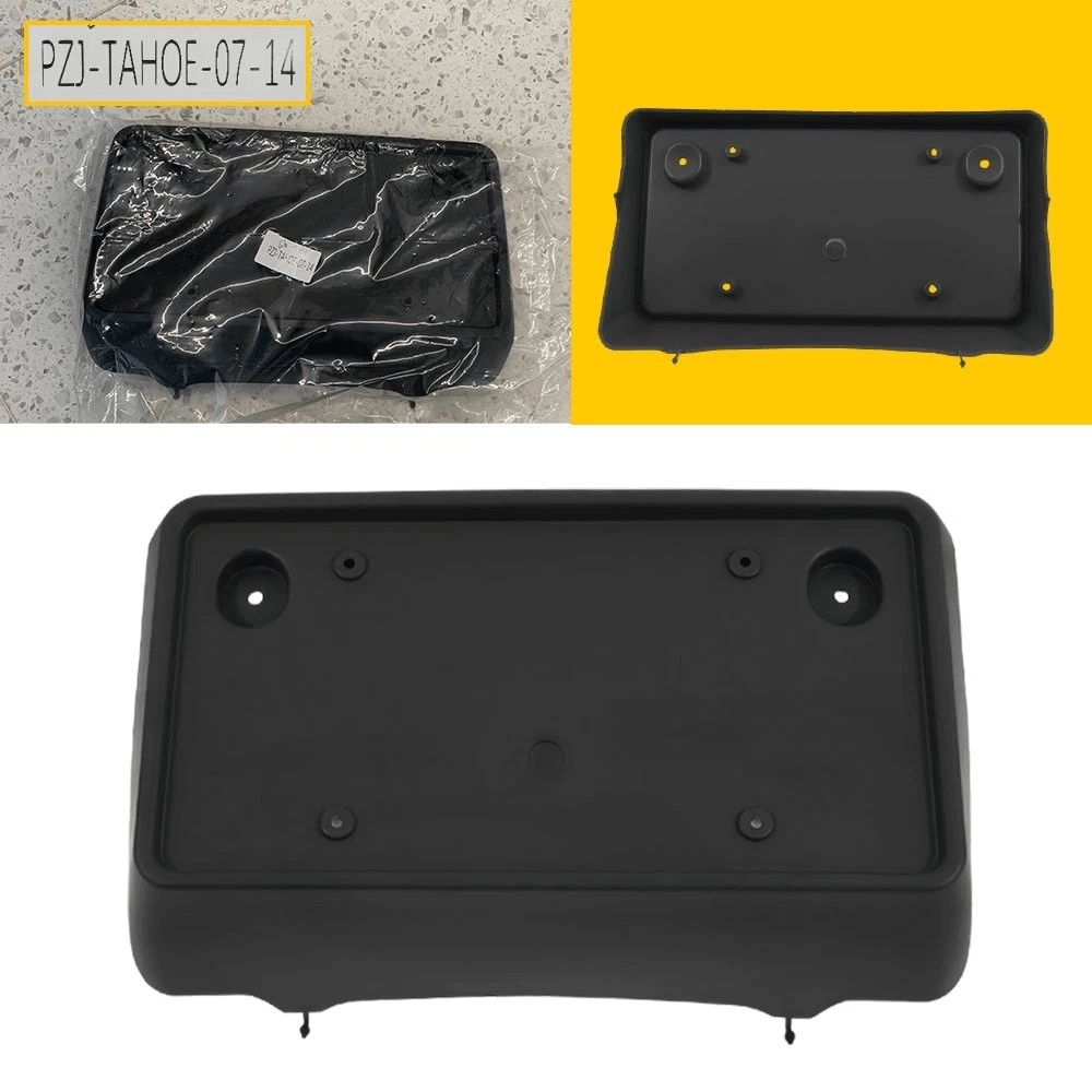 License Plate Front Bracket Durable ABS Easy Install 5