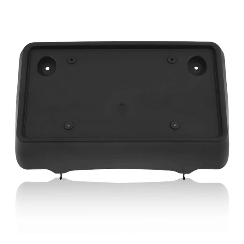 License Plate Front Bracket Durable ABS Easy Install 0