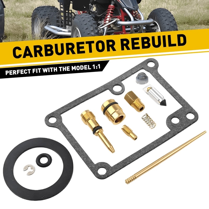 Carb Jets Needle Carburetor Rebuild Kit HighQuality Gasket Set 1