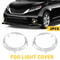 Front Bumper Fog Light Lamp Cove LH RH Part Kit Driver Passenger Side Included 5