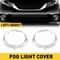 Front Bumper Fog Light Lamp Cove LH RH Part Kit Driver Passenger Side Included 7