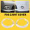 Front Bumper Fog Light Lamp Cove LH RH Part Kit Driver Passenger Side Included 8