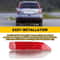Rear Bumper Reflector Right Driver Side Light Tail Lamp Case Sealed ABS Lens Easy Install 2