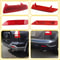 Rear Bumper Reflector Right Driver Side Light Tail Lamp Case Sealed ABS Lens Easy Install 6