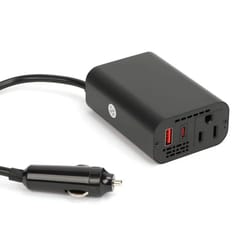 car power inverter , ac outlet cars charger, usb c delivery pd, dual usb ports, cooling fan safety