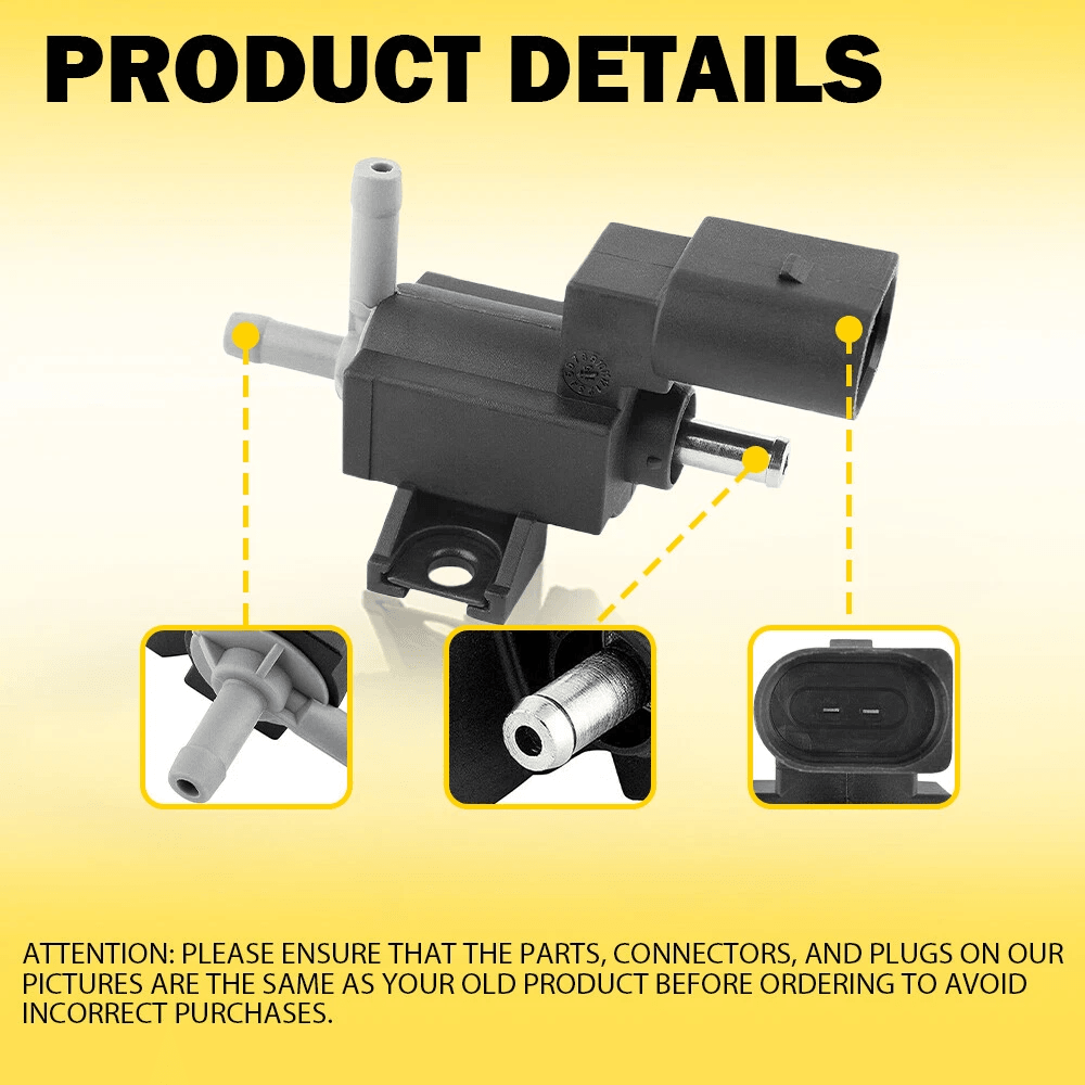 Boost Solenoid Fit For Turbo Intake Control Turbo Wastegate Regulator Valve Easy Install Tested Qua 5