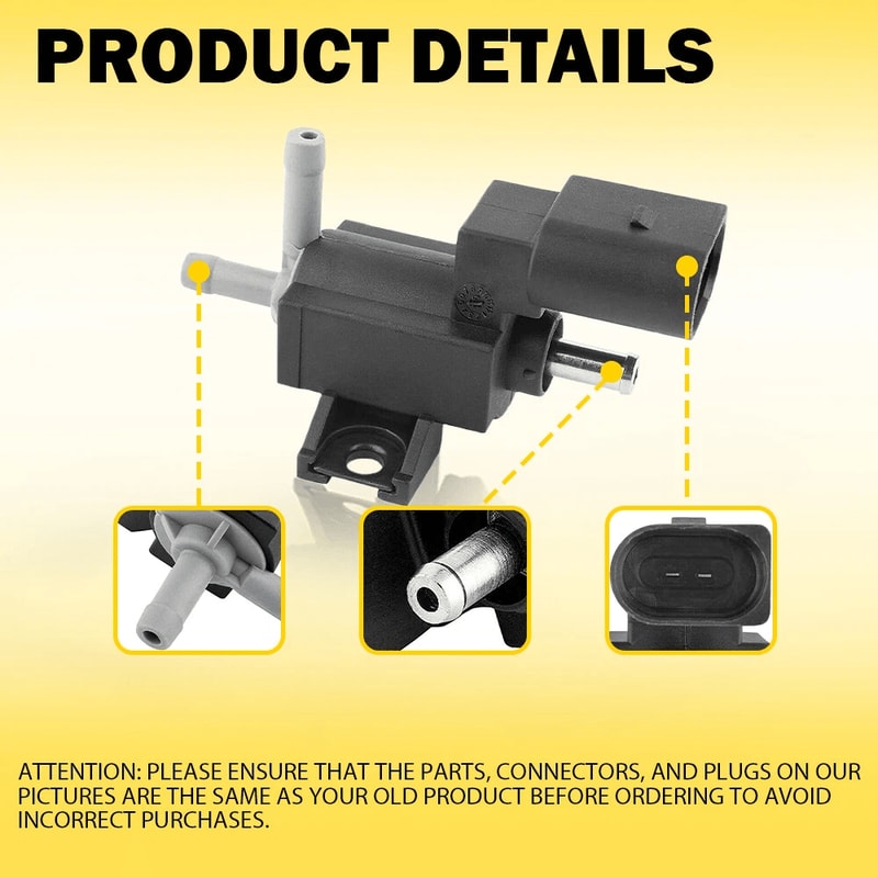 Boost Solenoid Fit For Turbo Intake Control Turbo Wastegate Regulator Valve Easy Install Tested Qua 5