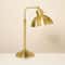Hearth And Hand With Magnolia Fluted Scallop Brass Table Lamp Iron Body 0