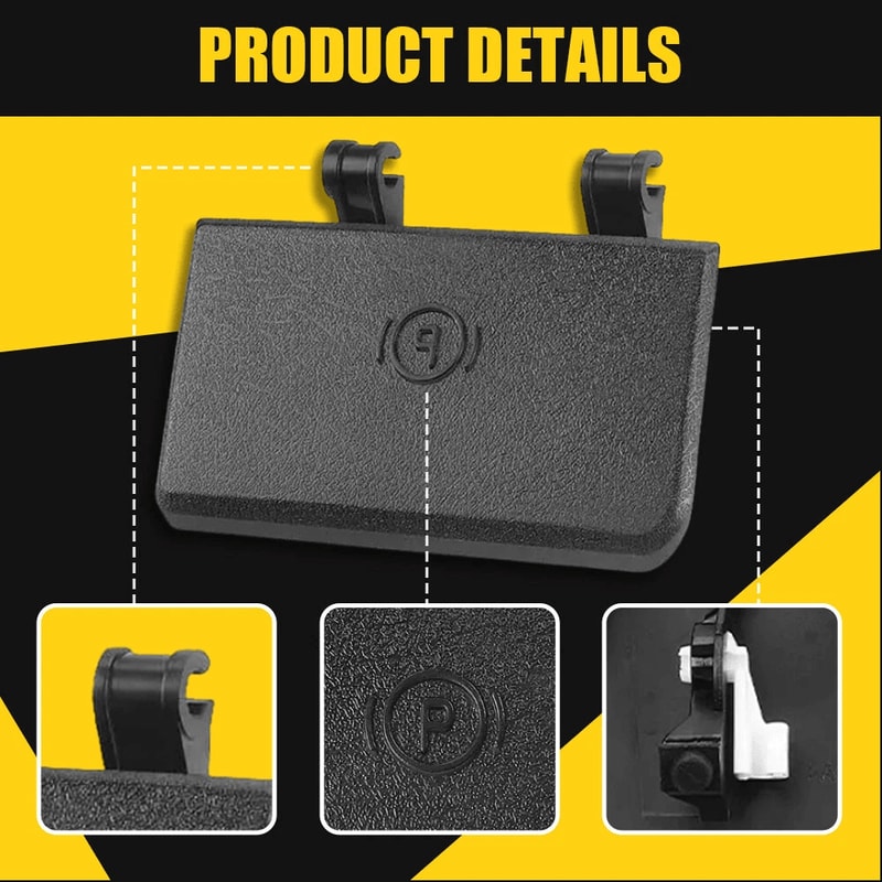 Emergency Brake Parking Brake Release Handle Lever Parking Brake Unlock Pull Durable Replacement Pa 3