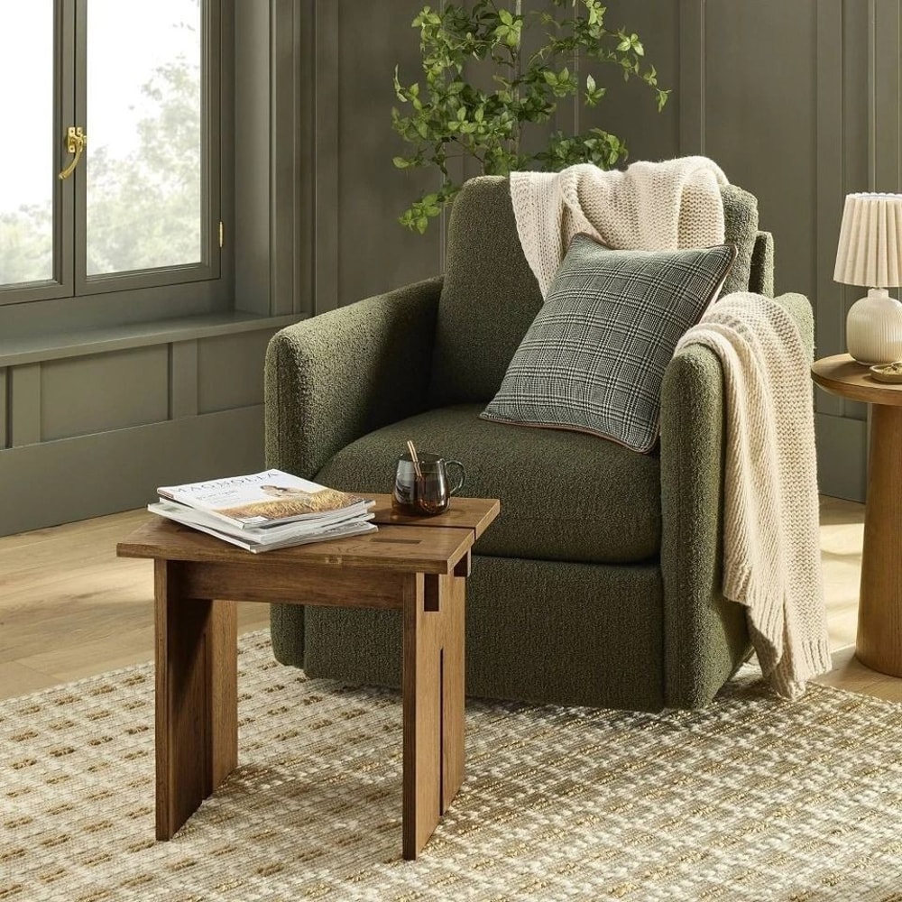 Throw Blanket Cream Chunky Knit Bordered Cozy Blanket Hearth And Hand With Magnolia Ribbed Trim Sof 2