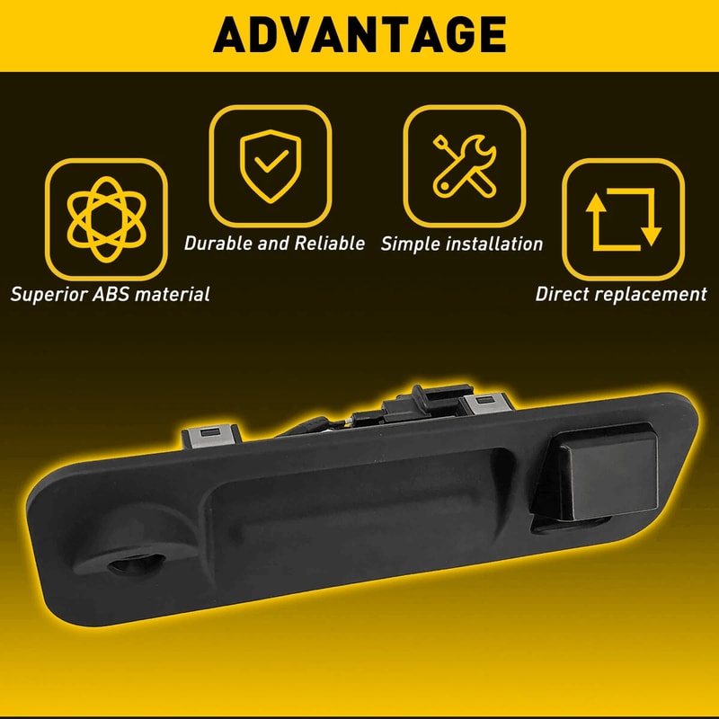 Tailgate Hatch Opener Handle Handle Assembly Rear Liftgate Latch Rear Door Latch Release Easy Insta