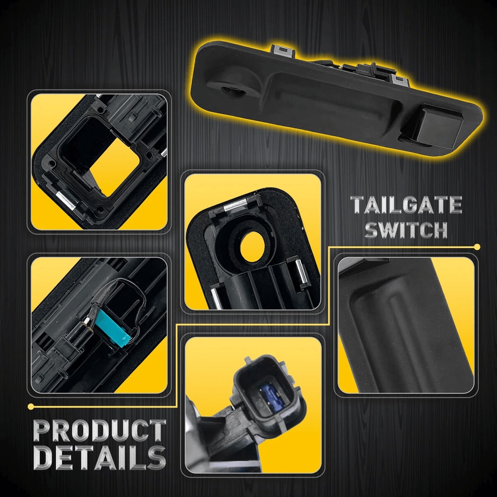 Tailgate Hatch Opener Handle Handle Assembly Rear Liftgate Latch Rear Door Latch Release Easy Insta