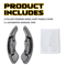 Wheel Paddle Shifter Extension Carbon Fiber Steering Upgrade Stylish Car Decor 9