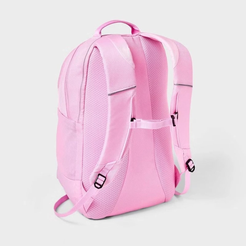 Pink All In Motion Backpack School Ready WaterResistant Travel Bag Laptop Pocket 3