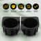 Car Black Cup Holder Inserts Replacement Easy Fit Prevents Liquid Spills And Mess 6