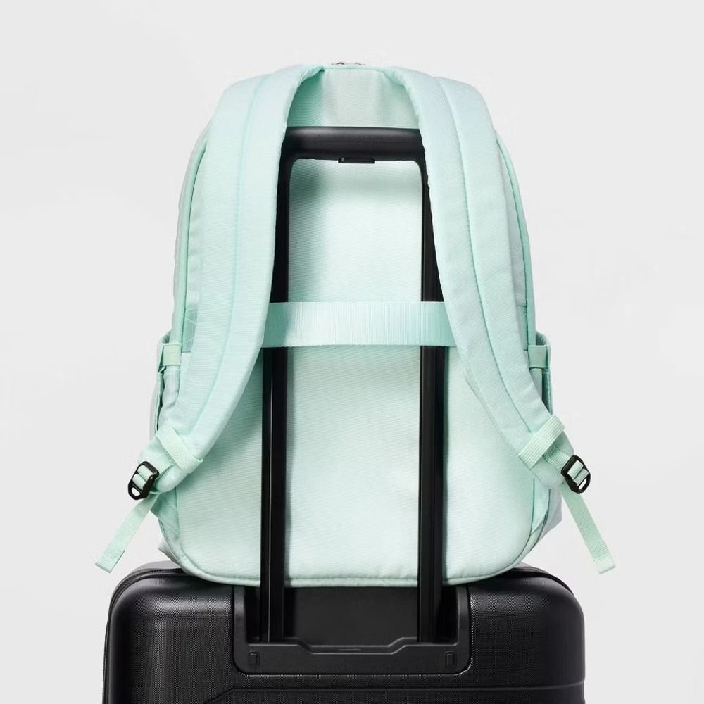 All In Motion Mint Everyday To Travel Backpack Laptop Compatible WaterRepellent Adjustable Straps 1
