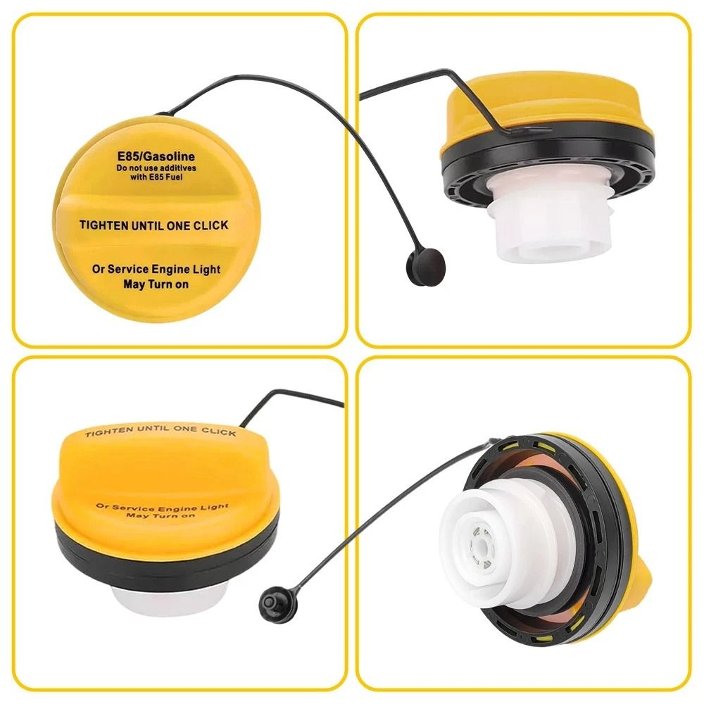 Express Fuel Tank Gas Cap Reliable Replacement Cap Perfect Fit Stable Performance 4