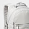 All In Motion Silver Backpack Durable School Laptop Bag StainResistant Spacious Carrying Bag 1