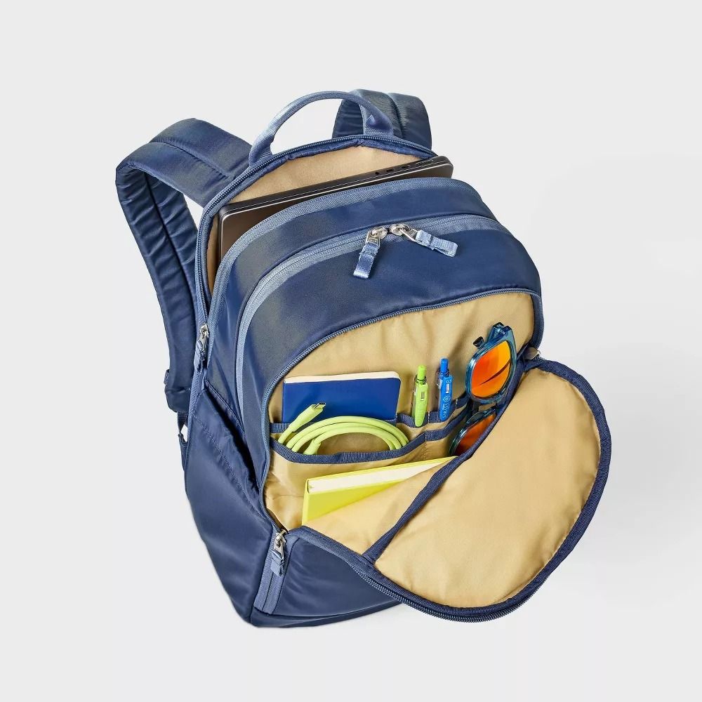 Laptop Backpack All In Motion Travel And School Bag For Work Adjustable Straps WaterResistant 11