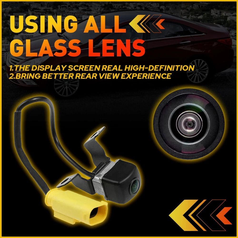 Backup Camera Rear View WideAngle HD Lens Rainproof Day Night Vision Easy Installation Car Camera 1