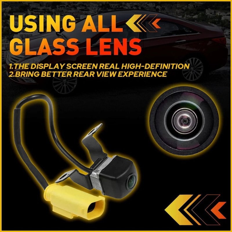 Backup Camera Rear View WideAngle HD Lens Rainproof Day Night Vision Easy Installation Car Camera 1