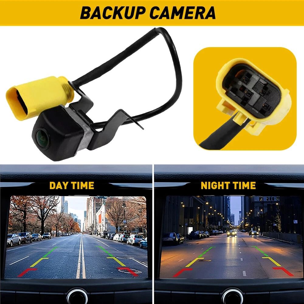 Backup Camera Rear View WideAngle HD Lens Rainproof Day Night Vision Easy Installation Car Camera 11
