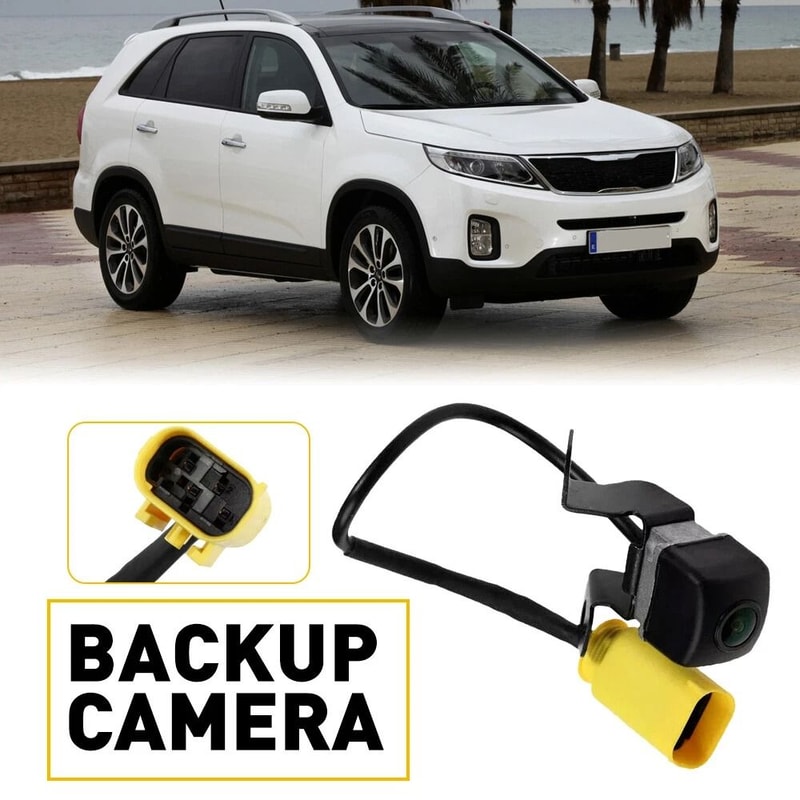Backup Camera Rear View WideAngle HD Lens Rainproof Day Night Vision Easy Installation Car Camera 12