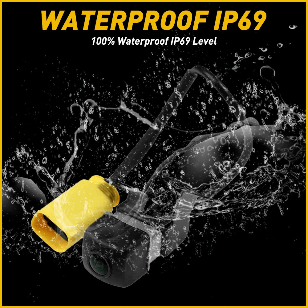 Backup Camera Rear View WideAngle HD Lens Rainproof Day Night Vision Easy Installation Car Camera 4