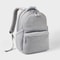 All In Motion Faux Neoprene Backpack Heather Gray Laptop Pocket Water Repellent School Travel Bag 0