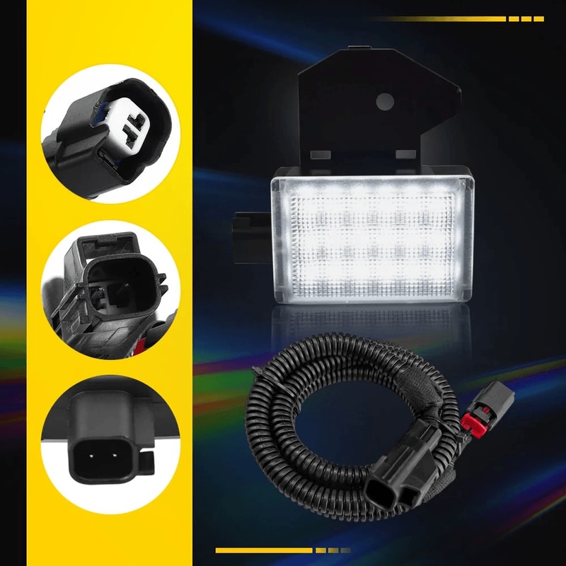 LED Courtesy Light W Wiring Harness Underhood Installation Energy Saving Durable LED Lighting 9