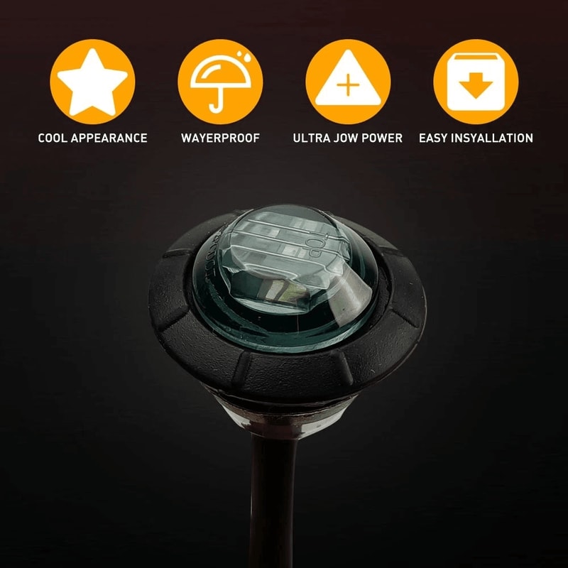 Light Bulbs Fit Red LED Side Marker Long Life LED Compact Space Saving Design 4