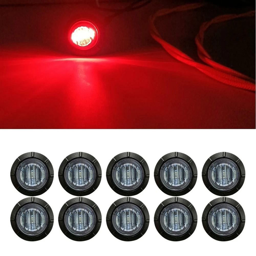 Light Bulbs Fit Red LED Side Marker Long Life LED Compact Space Saving Design 7