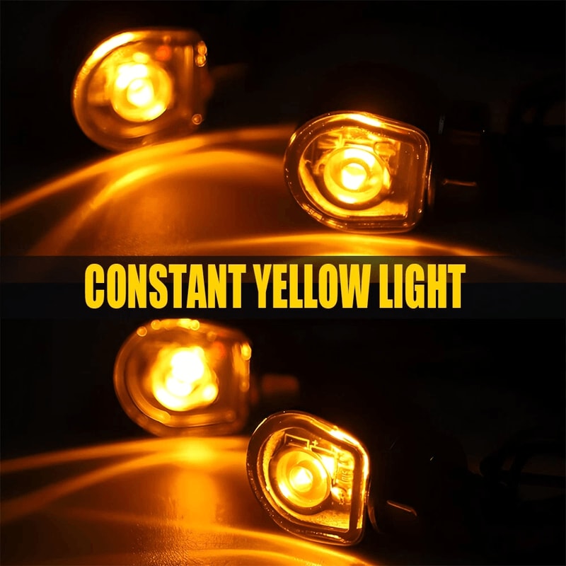 Universal Mini Lamp LED Motorcycle Turn Signals Indicator Amber Blinker Light For Motorcycles 2