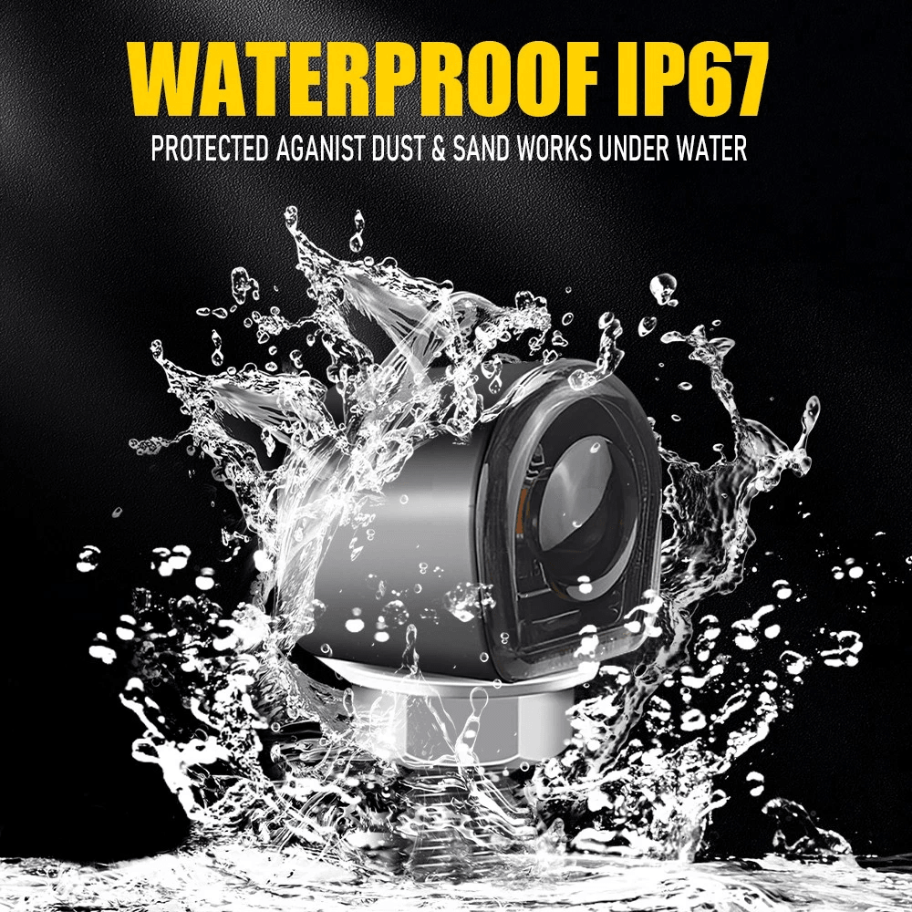 Universal Mini Lamp LED Motorcycle Turn Signals Indicator Amber Blinker Light For Motorcycles 6