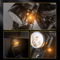 Universal Mini Lamp LED Motorcycle Turn Signals Indicator Amber Blinker Light For Motorcycles 9