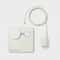 White Charger For IPhone Watch And AirPod Quick Charge QiCertified Portable Design 1