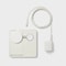 White Charger For IPhone Watch And AirPod Quick Charge QiCertified Portable Design 1