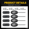 Offroad Underglow Red LED Rock Lights Neon Lights For Cars Trucks Jeeps 7