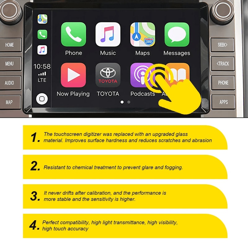Premium Touch Screen Glass Digitizer Responsive And Durable 7