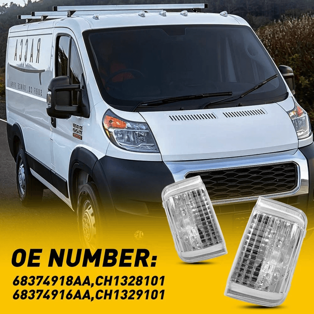 Durable RH Mirror Light Turn Lamp Lens Cover For LH Side Easy Installation 1