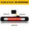 Black LED 3rd Brake Light High Brightness Cargo Lamp Waterproof 5