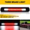 Black LED 3rd Brake Light High Brightness Cargo Lamp Waterproof 6