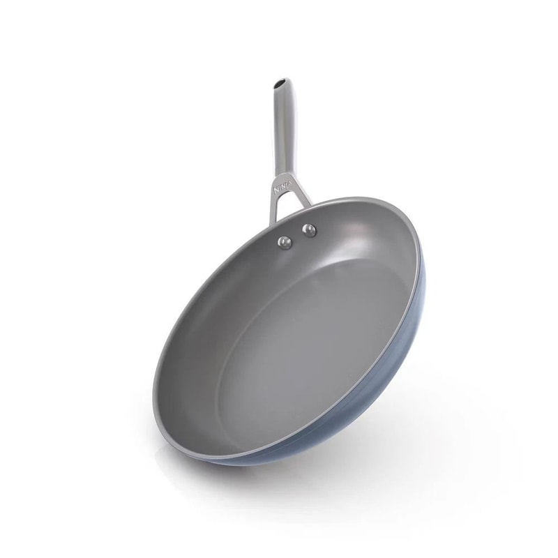 Never Stick Ceramic Aluminum Frypan Cookware Fry Pan Blue Ceramic Nonstick 0