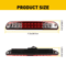 Clear Black LED Third Brake Light EnergySaving Long Lifetime 3