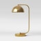 Brass Dome Table Lamp Touch Activated Desk Lamp Modern Gold Finish For Home And Office Decor 1