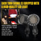 White Amber Motorcycle Bullet Blinker Tail Light Brake Turn Signal 8